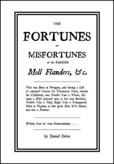 The Fortunes and Misfortunes of the Famous Moll Flanders 1